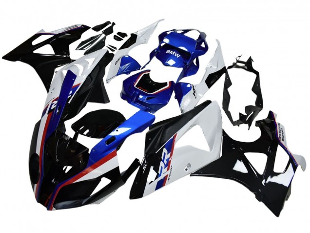 Lojas Carenagem Moto BMW S1000RR 2009-2014 - Branco Vermelho Azul Preto