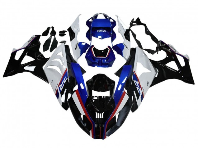 Lojas Carenagem Moto BMW S1000RR 2009-2014 - Branco Vermelho Azul Preto