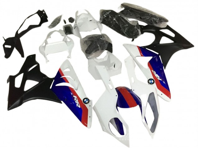 Lojas Carenagens Moto BMW S1000RR 2009-2014 - Branco Vermelho Azul Preto