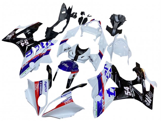 Lojas Carenagens Moto BMW S1000RR 2009-2014 - Branco Vermelho Azul Preto Tyco