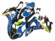 Lojas Carenagens Moto BMW S1000RR 2009-2014 - Azul Amarelo Vermelho Preto Tubarão VR 46