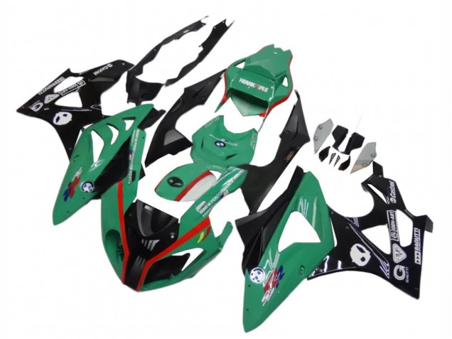 Lojas Carenagens Moto BMW S1000RR 2009-2014 - Verde Vermelho Preto