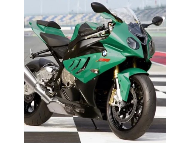 Lojas Carenagens Moto BMW S1000RR 2009-2014 - Verde Vermelho Preto
