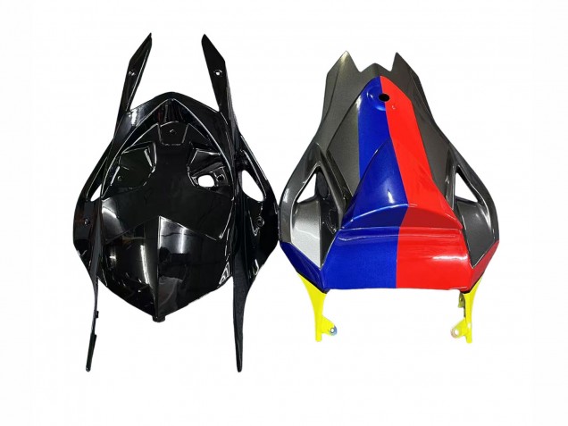 Lojas Carenagens Moto BMW S1000RR 2009-2014 - Vermelho Azul Amarelo Tubarão
