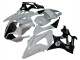 Lojas Carenagens Moto BMW S1000RR 2009-2014 - Branco Preto Brilhante
