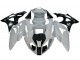 Lojas Carenagens Moto BMW S1000RR 2009-2014 - Branco Preto Brilhante