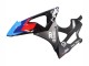 Lojas Carenagens Moto BMW S1000RR 2009-2014 - Azul Vermelho Preto Fosco Castrol