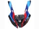 Lojas Carenagens Moto BMW S1000RR 2009-2014 - Azul Vermelho Preto Fosco Castrol