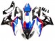 Lojas Carenagens Moto Completa BMW S1000RR 2009-2014 - Branco Vermelho Azul Preto Brilhante