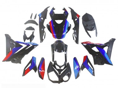 Lojas Carenagens Moto BMW S1000R 2014-2016 - Azul Vermelho Preto