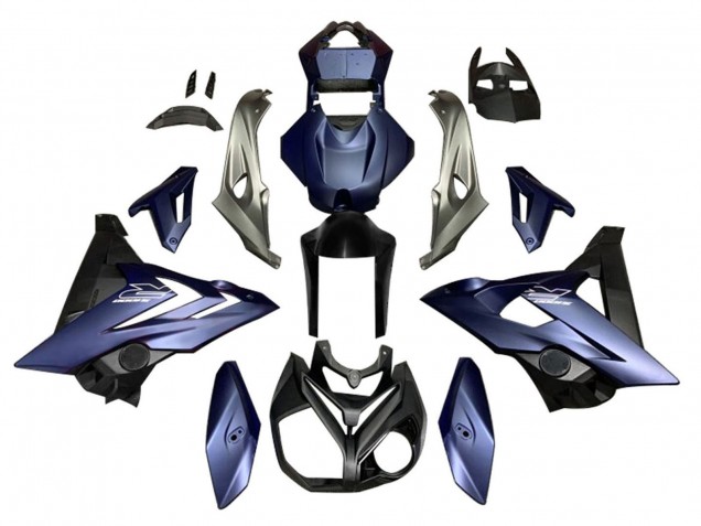 Lojas Carenagens Moto BMW S1000R 2014-2016 - Matte Azul Escuro