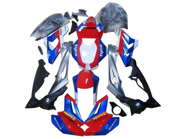 Lojas Carenagens Moto BMW S1000R 2014-2016 - Vermelho Azul