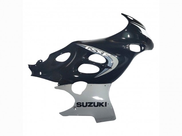 Lojas Carenagem Moto Suzuki GSX600F/GSX750F 2004-2006 - Preto Brilhante Cinzento
