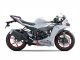 Lojas Carenagens Moto Kawasaki ZX6R 2023-2025 - Branco Pérola Preto Vermelho