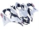 Lojas Carenagens Moto Kawasaki ZX6R 2023-2025 - Branco Pérola Preto Vermelho