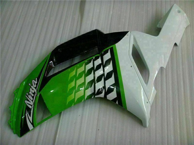 Lojas Carenagens Moto Kawasaki ZX6R 2007-2008 - Verde Branco Ninja