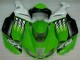 Lojas Carenagens Moto Kawasaki ZX6R 2007-2008 - Verde Branco Ninja