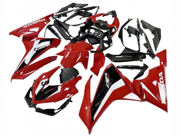 Lojas Carenagem Moto Honda CBR500R 2022-2023 - Vermelho Branco Preto