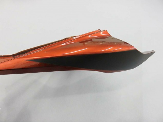 Lojas Kits Carenagem Moto Honda CBR600RR 2007-2008 - Laranja Preto Fosco