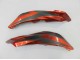 Lojas Kits Carenagem Moto Honda CBR600RR 2007-2008 - Laranja Preto Fosco