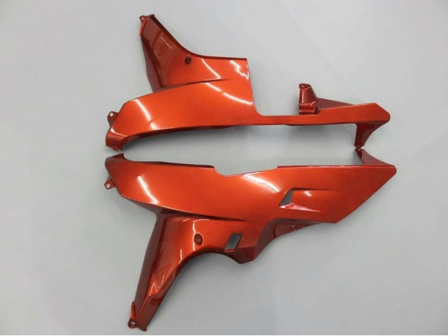 Lojas Kits Carenagem Moto Honda CBR600RR 2007-2008 - Laranja Preto Fosco