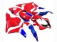 Lojas Carenagens Moto Honda CBR600RR 2009-2012 - Branco Vermelho Azul HRC