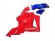 Lojas Carenagens Moto Honda CBR600RR 2009-2012 - Branco Vermelho Azul HRC