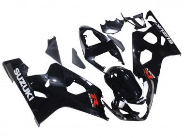 Lojas Carenagem Moto Suzuki GSXR 600 / GSXR 750 2004-2005 - Preto Brilhante