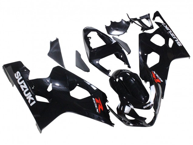 Lojas Carenagem Moto Suzuki GSXR 600 / GSXR 750 2004-2005 - Preto Brilhante