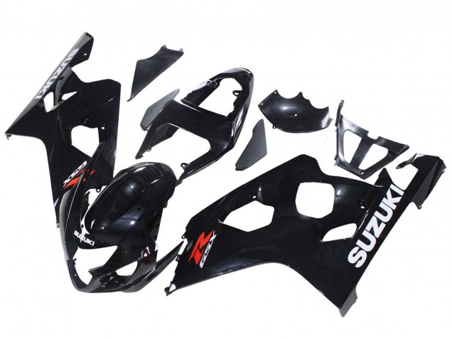 Lojas Carenagem Moto Suzuki GSXR 600 / GSXR 750 2004-2005 - Preto Brilhante