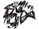 Lojas Carenagens Moto Suzuki GSXR 600 / GSXR 750 2006-2007 - Preto Brilhante Prata Vermelho