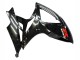 Lojas Carenagens Moto Suzuki GSXR 600 / GSXR 750 2006-2007 - Preto Brilhante Prata Vermelho