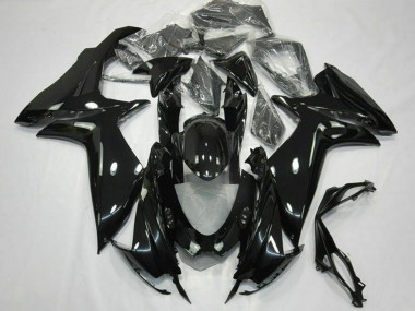 Lojas Carenagens Moto Suzuki GSXR 600 / GSXR 750 2011-2024 - Preto Brilhante