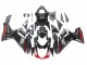 Lojas Carenagens Moto Suzuki GSXR 600 / GSXR 750 2011-2024 - Preto Cinzento Vermelho Linha