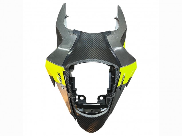Lojas Carenagens Moto Suzuki GSXR 600 / GSXR 750 2011-2024 - Prata Amarelo Preto