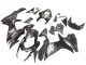 Lojas Carenagens Moto Suzuki GSXR 600 / GSXR 750 2011-2024 - Preto Fosco Preto Brilhante Branco Decal