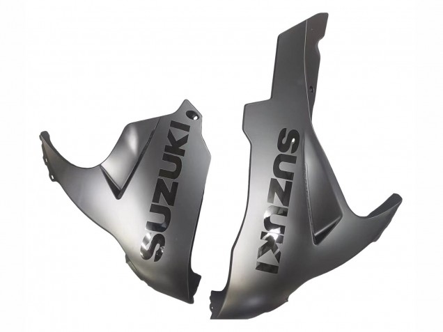 Lojas Carenagens Moto Suzuki GSXR 600 / GSXR 750 2011-2024 - Preto Fosco Preto Brilhante Branco Decal