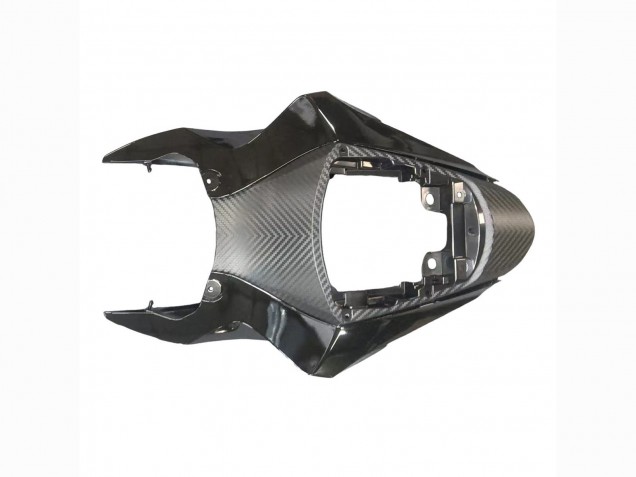 Lojas Carenagens Moto Suzuki GSXR 600 / GSXR 750 2011-2024 - Preto Fosco Preto Brilhante Branco Decal