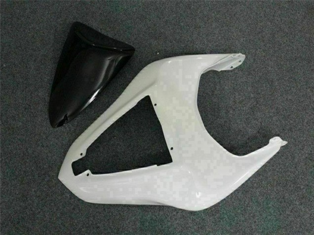 Lojas Carenagens Moto Kawasaki ZX6R 2007-2008 - Preto Branco Elf