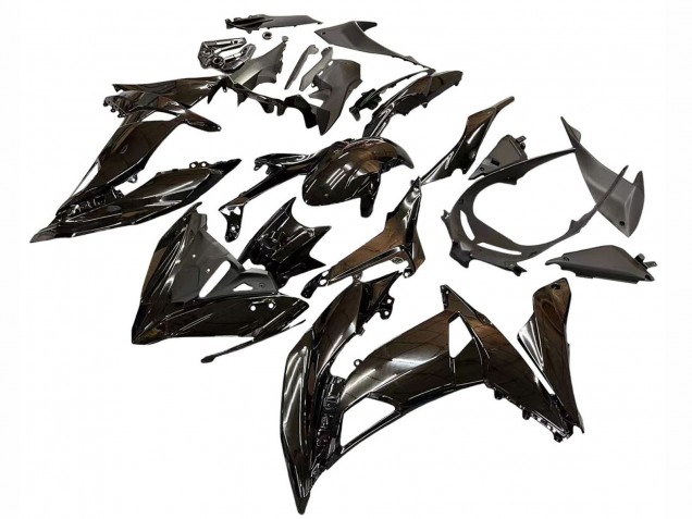 Lojas Carenagens Moto Kawasaki Ninja 650 EX650 2017-2019 - Preto Brilhante