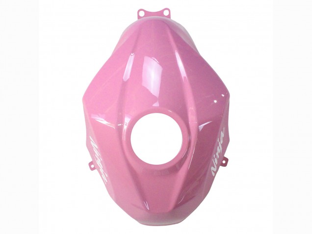 Lojas Carenagens Moto Kawasaki Ninja 400 2018-2024 - Rosa Preto Fosco Honeycomb