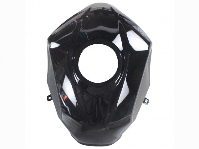 Lojas Carenagens Moto Kawasaki Ninja 400 2018-2024 - Preto Brilhante Preto Fosco Branco Decalques