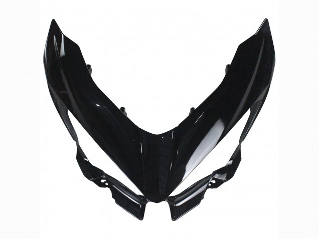 Lojas Carenagens Moto Kawasaki Ninja 400 2018-2024 - Preto Brilhante Preto Fosco Branco Decalques