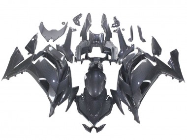 Lojas Carenagens Moto Kawasaki Ninja 650 EX650 2020-2024 - Fibra de Carbono