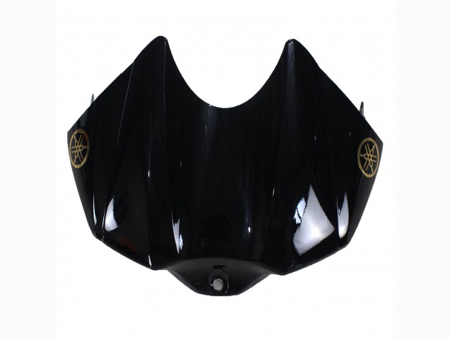 Lojas Carenagens Moto Yamaha YZF 1000 R1 2004-2006 - Preto Brilhante Ouro Decalques