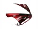 Lojas Carenagens Moto Yamaha YZF 1000 R1 2004-2006 - Vermelho Preto Brilhante