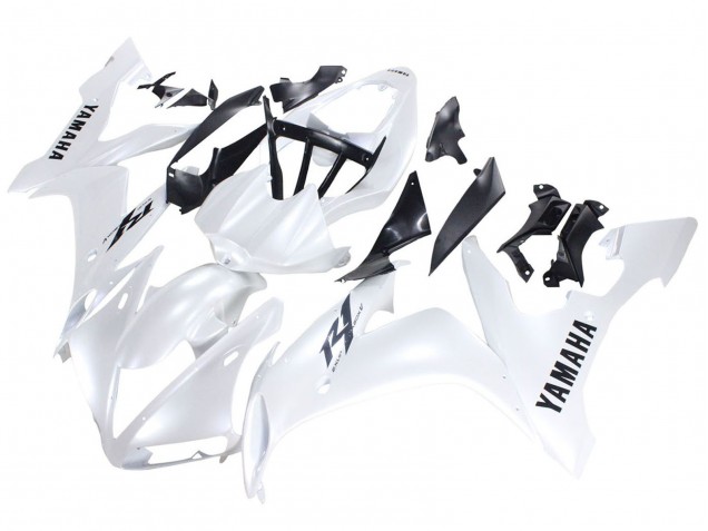 Lojas Carenagens Moto Yamaha YZF 1000 R1 2004-2006 - Branco Pérola Preto Decalques