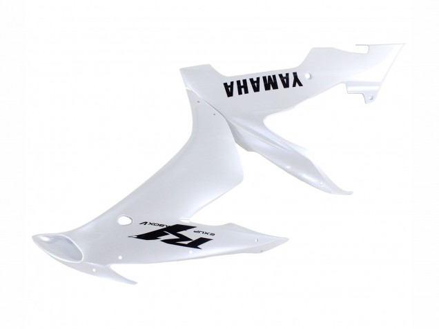 Lojas Carenagens Moto Yamaha YZF 1000 R1 2004-2006 - Branco Pérola Preto Decalques