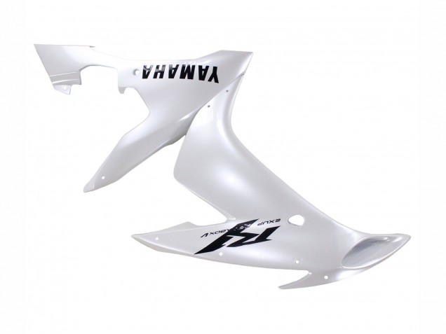 Lojas Carenagens Moto Yamaha YZF 1000 R1 2004-2006 - Branco Pérola Preto Decalques