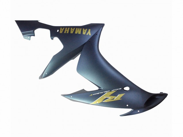 Lojas Carenagens Moto Yamaha YZF 1000 R1 2004-2006 - Azul Escuro Ouro Decalques